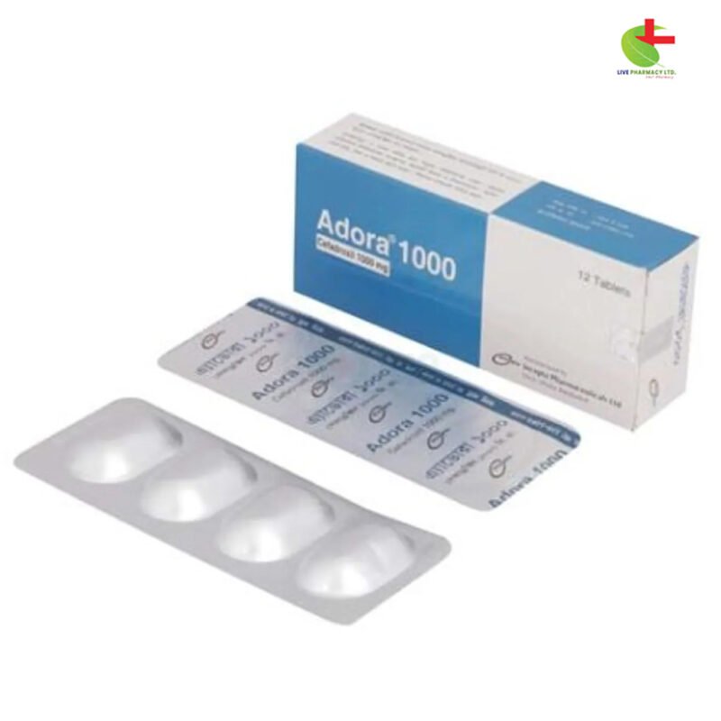 Adora 1000 - Effective Treatment for Respiratory, Urinary Tract & Skin Infections | Live Pharmacy