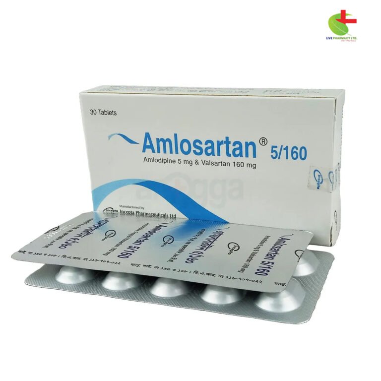 Amlosartan 5/160: Effective Hypertension Management | Live Pharmacy