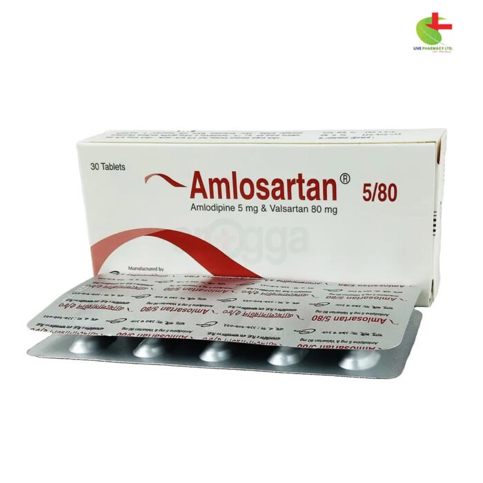 Amlosartan 5/80: Effective Hypertension Management | Live Pharmacy