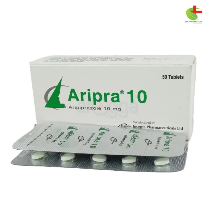 Aripra 10 - Atypical Antipsychotic for Schizophrenia & Bipolar Disorder | Live Pharmacy