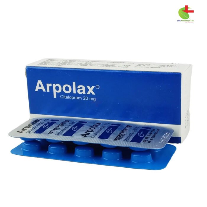 Arpolax 20 - Effective Treatment for Depression and Panic Disorder | Live Pharmacy