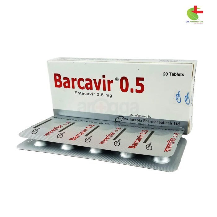 Barcavir 0.5 - Advanced Treatment for Chronic Hepatitis B | Live Pharmacy