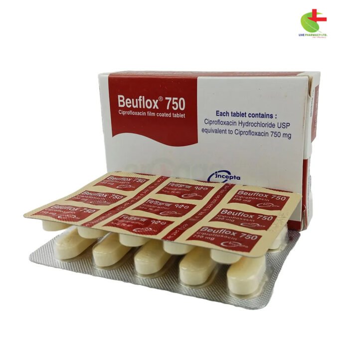 Beuflox 750 - Effective Antibiotic for Various Bacterial Infections | Live Pharmacy