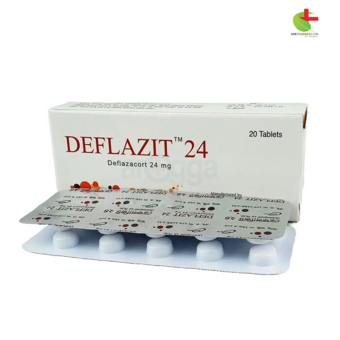 Deflazit 24 - Effective Treatment for Inflammation and Autoimmune Disorders | Live Pharmacy