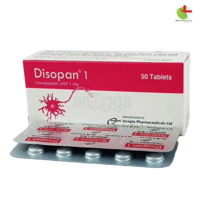 Disopan 1 - Effective Treatment for Panic Disorder and Seizures | Live Pharmacy