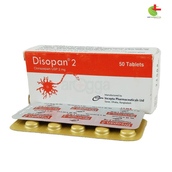 Disopan 2 - Effective Treatment for Panic Disorder and Seizures | Live Pharmacy