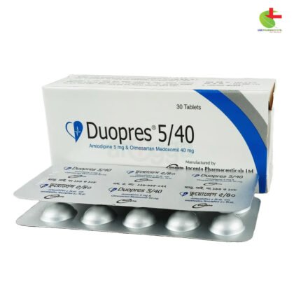 Duopres 5/40: Amlodipine & Olmesartan Medoxomil for Effective Hypertension Management | Live Pharmacy