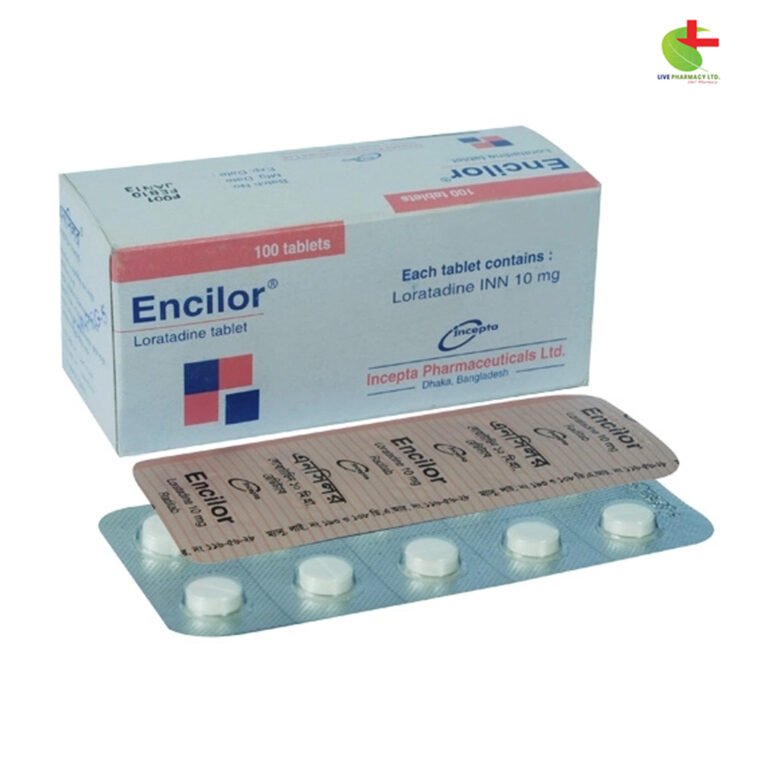 Encilor: Effective Allergy Relief Tablets | Live Pharmacy