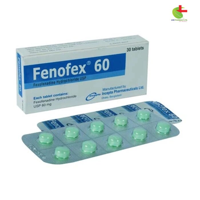 Fenofex 60: Effective Allergy Relief for Adults and Children | Live Pharmacy