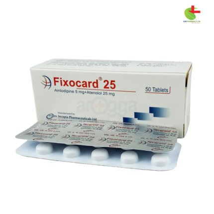 Fixocard: Amlodipine and Atenolol Combination for Hypertension and Angina | Live Pharmacy