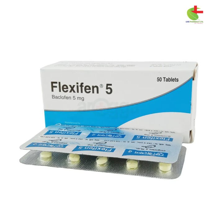 Flexifen 5 - Effective Muscle Relaxant for Spasticity | Live Pharmacy