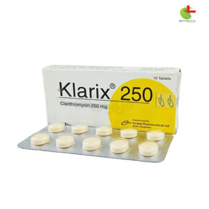 Klarix 250 - Effective Antibiotic for Bacterial Infections | Live Pharmacy