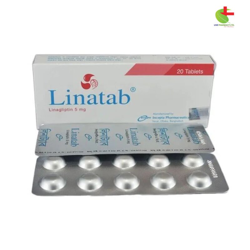 Linatab 5 - Effective DPP-4 Inhibitor for Type 2 Diabetes Management | Live Pharmacy