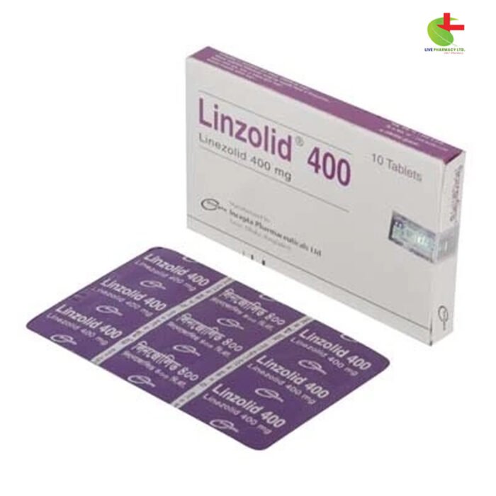 Linzolid 400 - Effective Antibiotic for Serious Infections | Live Pharmacy