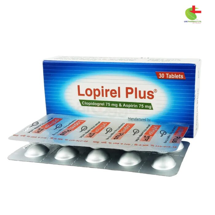 Lopirel Plus: Clopidogrel for Heart Health & Stroke Prevention | Live Pharmacy