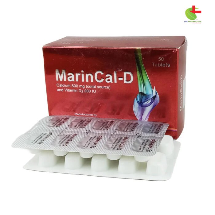 MarinCal-D: Essential Calcium & Vitamin D Supplement for Bone Health | Live Pharmacy