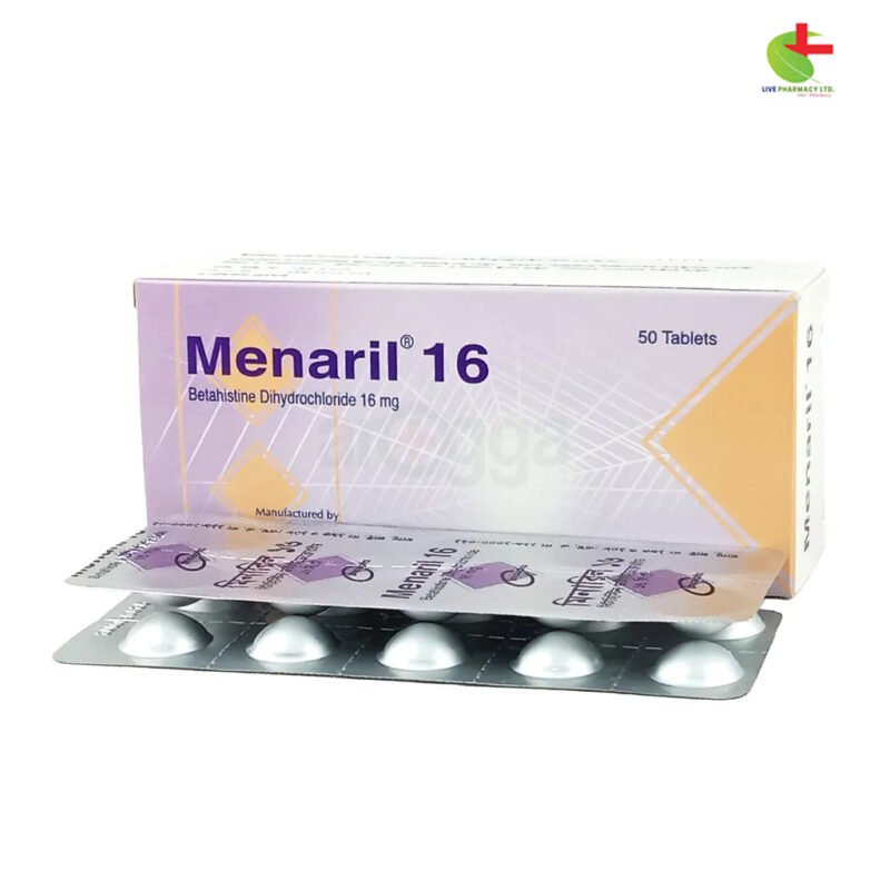 Menaril 16: Effective Treatment for Meniere's Disease | Live Pharmacy