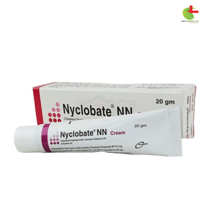 Nyclobate NN Cream | Live Pharmacy - Effective Treatment for Eczema & Psoriasis