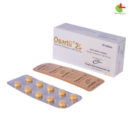 Osartil 25 | Effective Hypertension & Renal Protection | Live Pharmacy