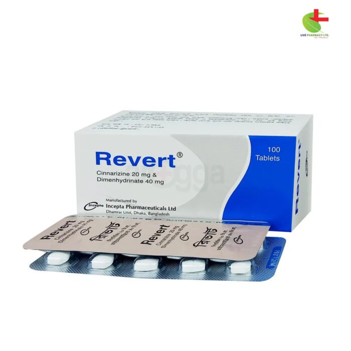 Revert | Effective Treatment for Cerebral & Peripheral Circulatory Disorders | Live Pharmacy