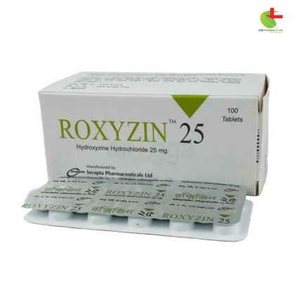 Roxyzin 25: Fast-Acting Antihistamine for Anxiety and Itching | Live Pharmacy