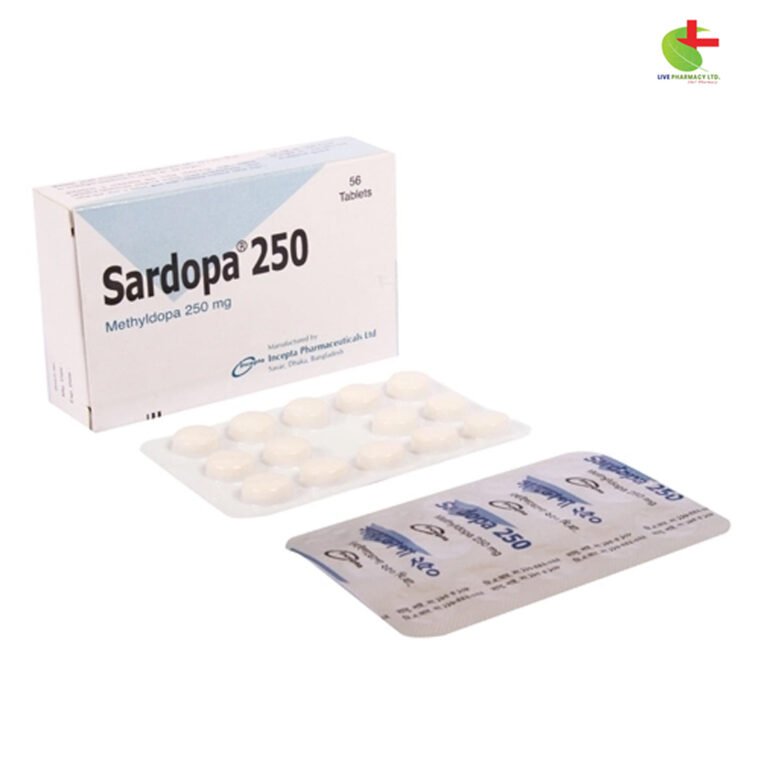 Sardopa 250 | Effective Hypertension Management | Live Pharmacy