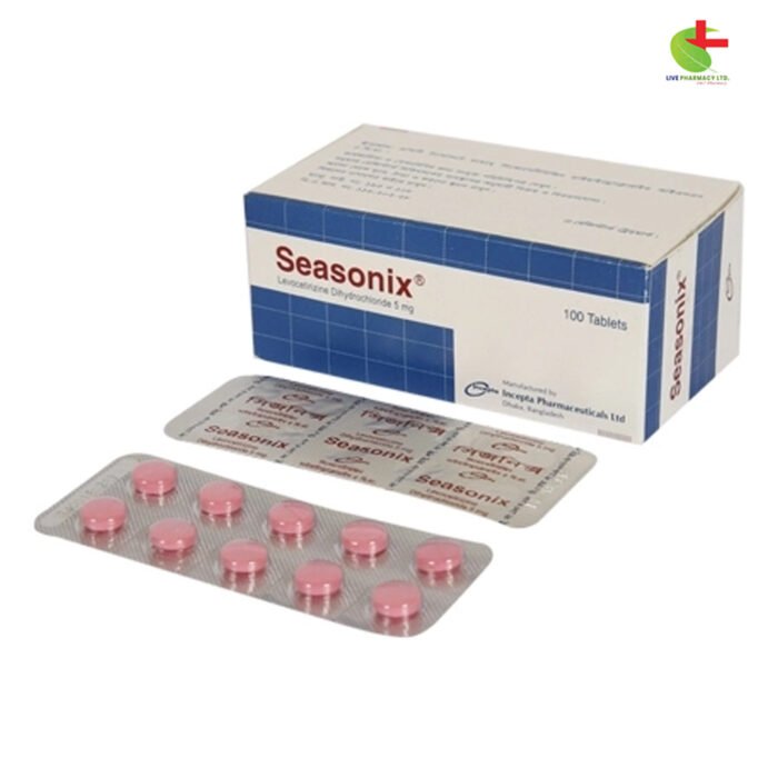 Seasonix - Fast-Acting Non-Sedating Antihistamine | Live Pharmacy