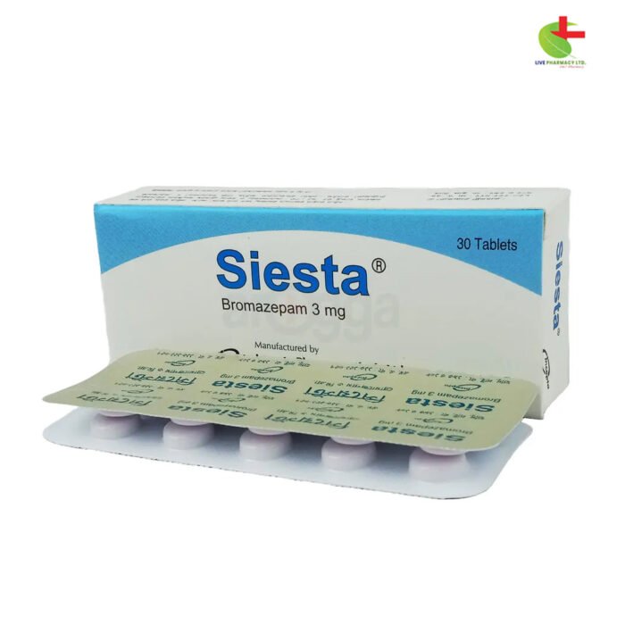 Siesta: Effective Management for Anxiety & Related Disorders | Live Pharmacy