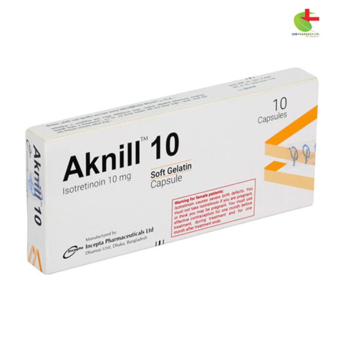 Aknil Capsule - Isotretinoin 10 mg for Acne Treatment