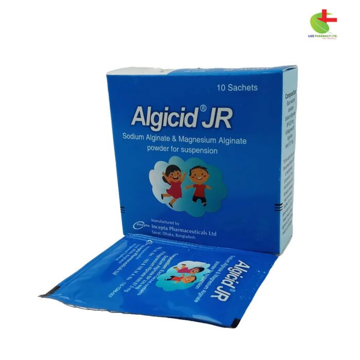 Algicid JR | Relief from Gastric Reflux & Heartburn | Live Pharmacy