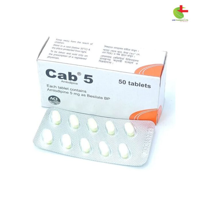 Cab 5 – Effective Treatment for Hypertension & Angina | Live Pharmacy (ACI Pharmaceuticals Ltd.)