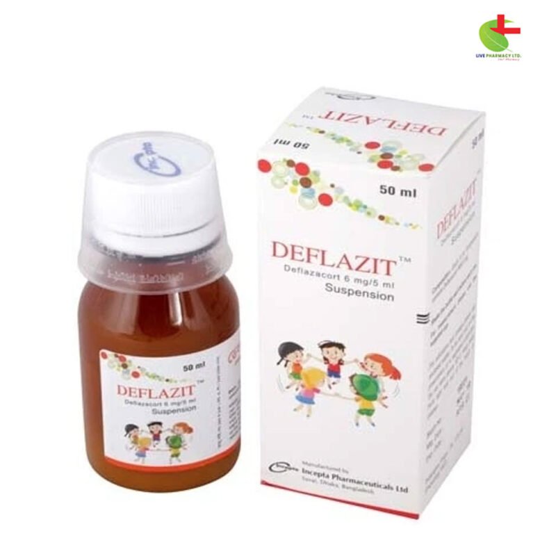 Deflazit - Anti-Inflammatory & Immunosuppressive Medication | Live Pharmacy