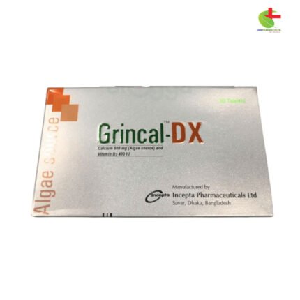 Grincal DX | Calcium and Vitamin D3 Supplement | Live Pharmacy