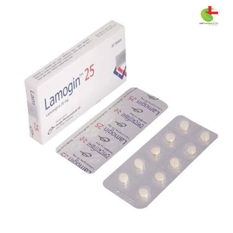 Lamogin - Antiepileptic Drug for Seizure Control | Live Pharmacy | Incepta Pharmaceuticals Ltd.