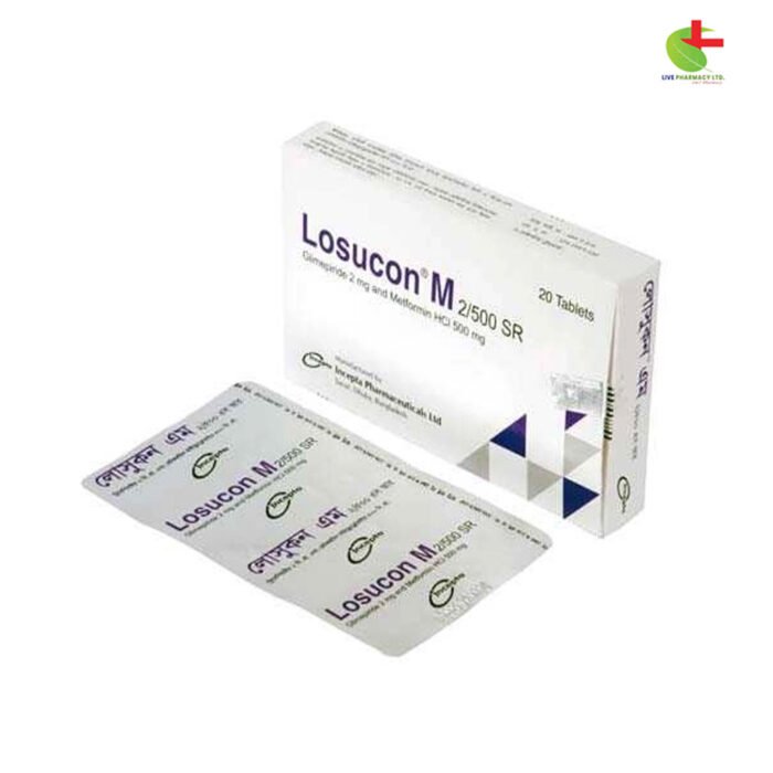 Losucon M Tablet for Type 2 Diabetes