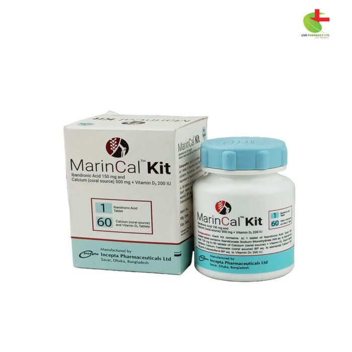 Marincal Kit for Osteoporosis Treatment | Live Pharmacy | Incepta Pharmaceuticals Ltd.