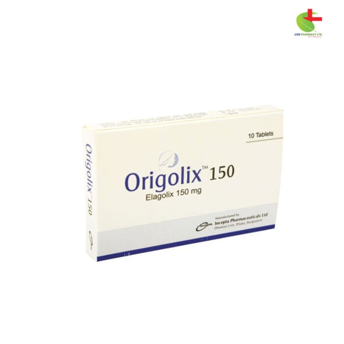 Origolix for Endometriosis Pain Relief | Live Pharmacy - Incepta Pharmaceuticals Ltd.