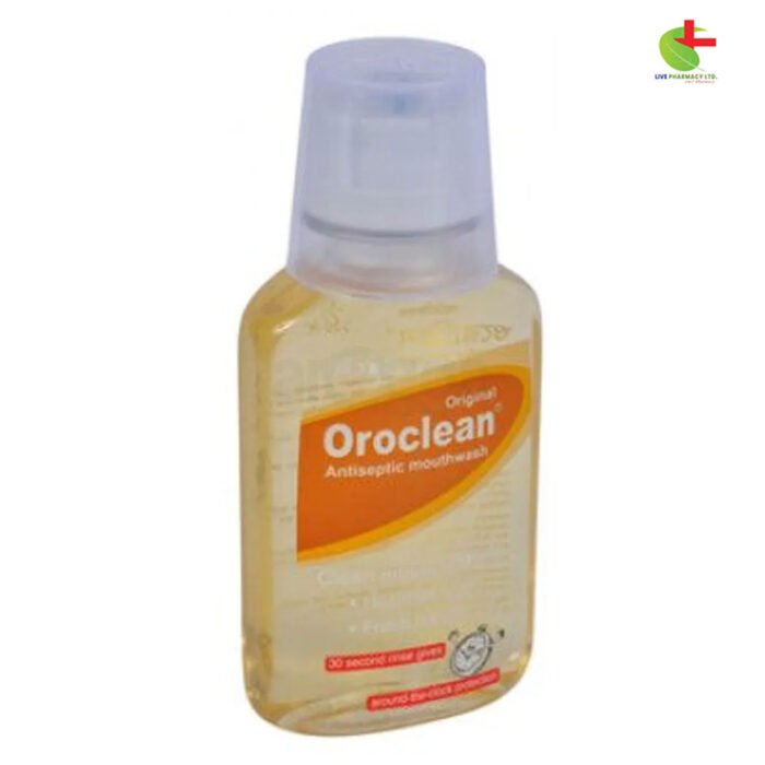 Oroclean Mouthwash – 24-Hour Antiseptic Oral Care