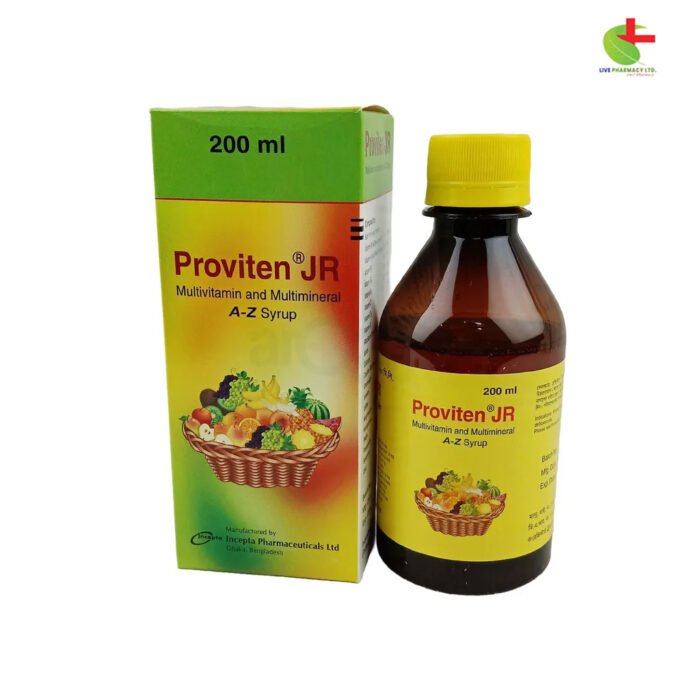 Proviten JR Syrup for Vitamin & Mineral Deficiency – Live Pharmacy | Incepta Pharmaceuticals Ltd.