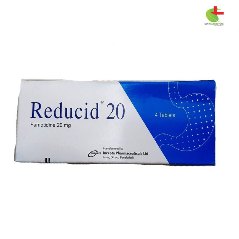 Reducid - Effective Treatment for Gastric & Duodenal Ulcers | Live Pharmacy | Incepta Pharmaceuticals Ltd.