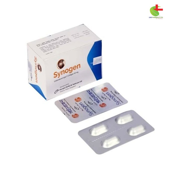 Synogen Capsule for Joint Health | Live Pharmacy | Incepta Pharmaceuticals Ltd.