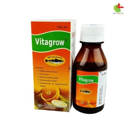 Vitagrow Multivitamin Syrup for Children | Live Pharmacy | Incepta Pharmaceuticals Ltd.