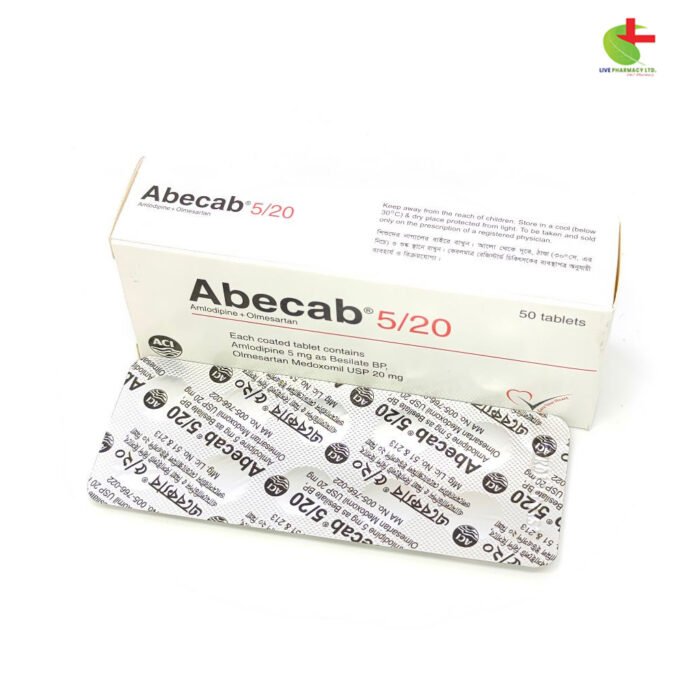 Abecab | Amlodipine & Olmesartan for Hypertension | Live Pharmacy