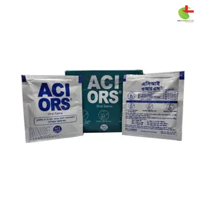 ACI ORS Oral Rehydration Solution | Restore Fluids & Electrolytes | Live Pharmacy | ACI Ltd.