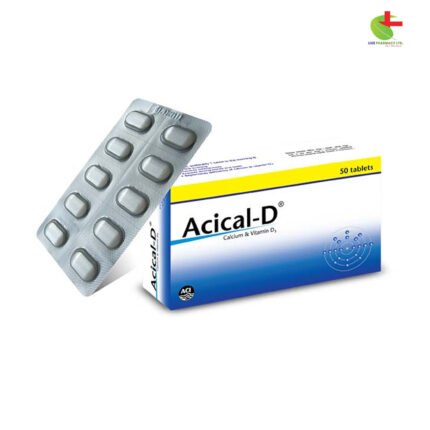 Acical-D: Calcium & Vitamin D3 Supplement for Bone Health | Live Pharmacy