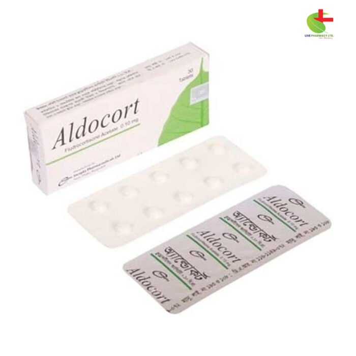 Aldocort (Fludrocortisone) - Mineralocorticoid Therapy for Addison’s Disease | Live Pharmacy | Incepta Pharmaceuticals