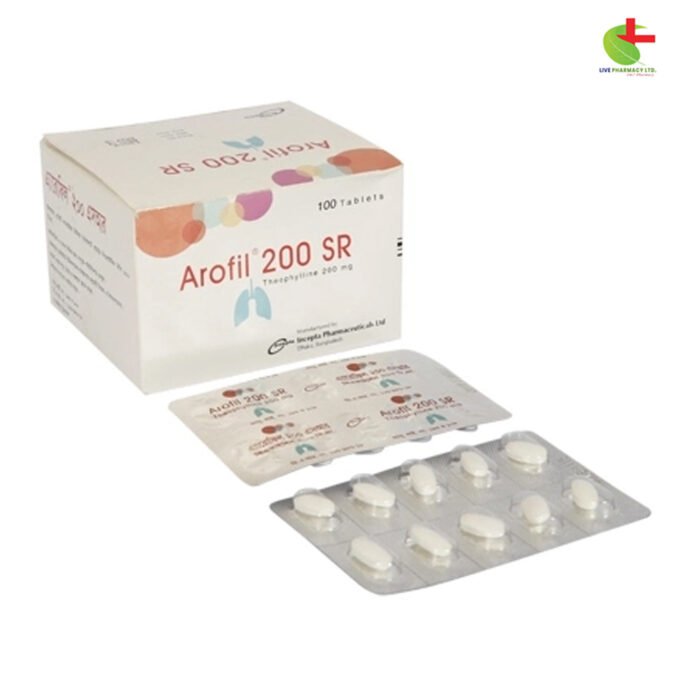 Arofil SR - Theophylline Bronchodilator for Asthma & COPD | Live Pharmacy