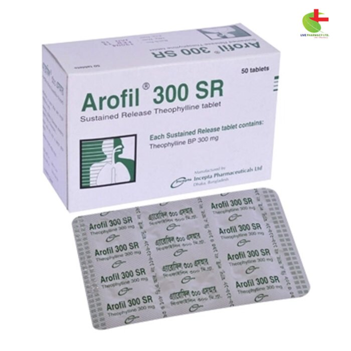 Arofil SR - Theophylline Bronchodilator for Asthma & COPD | Live Pharmacy