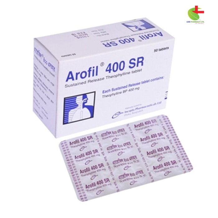 Arofil SR - Theophylline Bronchodilator for Asthma & COPD | Live Pharmacy