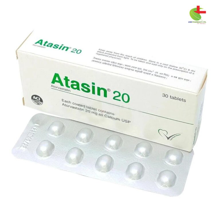 Atasin - Cholesterol and Lipid Lowering Medication | Live Pharmacy